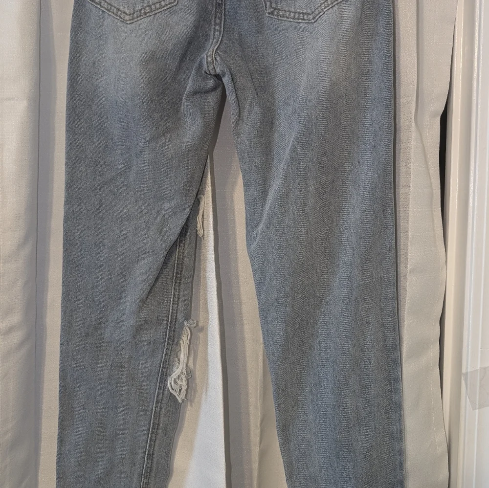 S.O.N.G. Mom Hi-Rise Distressed Jeans Women's‎ Size 00 Waist 23